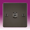 All 1 Gang  Intermediate Light Switches - Gun Metal product image