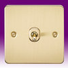 All 1 Gang Light Switches - Brushed Brass product image