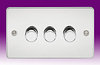 All 3 Gang Dimmers - Chrome product image