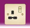 All Single Switched Sockets - Brass product image