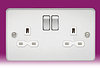 Product image for Chrome - White - Flatplate