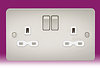 All Twin Switched Sockets - Pearl product image