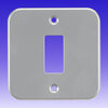 1 Gang Grid Plate - Metalclad