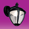 All Black Wall Lanterns - Lutec Unite product image