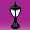All Black Pedestal Lanterns - Lutec Unite product image