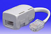 RJ45 to Telephone, Adaptor, Plugs