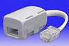 RJ45 to Telephone, Adaptor, Plugs