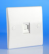 All 1 Gang RJ45 Data Sockets - White product image