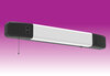 8W CCT LED Dual Voltage Shaver Light - Black