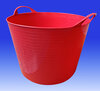 25L Flexible Bucket - Red