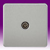 All Aerial Socket TV and Satellite Sockets - Brushed Chrome product image