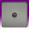 All Aerial Socket TV and Satellite Sockets - Black Nickel product image