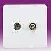 All & Socket TV and Satellite Sockets - White product image