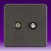 All & Socket TV and Satellite Sockets - Smoked Bronze product image