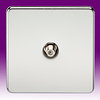 All Socket TV and Satellite Sockets - Chrome product image