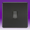 All 1 Gang Light Switches - Black product image