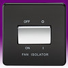 All Black Fan Controls - 3 Pole Fan Isolator Switches product image