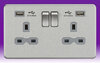 All Sockets - Brushed Chrome product image