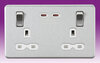 All Sockets - Brushed Chrome product image
