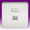 All 1 Gang RJ45 Data Sockets - Chrome product image