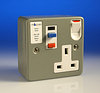 All Single Switched Sockets - Metalclad RCD product image