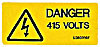 Product image for Danger - 415v