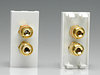 All Speaker Posts Data Euro Module - White - Inserts product image