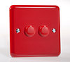 All 2 Gang Dimmers - Red product image