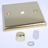 All 1 Gang Dimmers - Brass Victorian product image