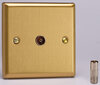 All Socket TV and Satellite Sockets - Classic Brushed Brass product image