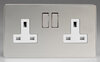 Product image for Polished Chrome - White - Screwless