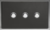 All 3 Gang Light Switches - Piano Black product image