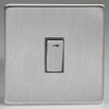 All 20 Amp DP Switches - Brushed Stainless Steel product image