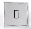 All 1 Gang  Intermediate Light Switches - Brushed Stainless Steel product image