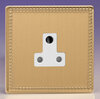 All 2 5 / 15 Amp Sockets - Brushed Brass product image