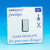 All 1 Gang  Intermediate Light Switches - Clear product image