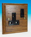 All Single Switched Sockets - Wood product image