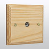 All TV and Satellite Sockets - Wood product image