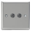 TV and Satellite Sockets - Twin TV - FM Aerial Socket product image