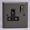 All Single Switched Sockets - Graphite/Iridium product image