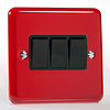 All 3 Gang Light Switches - Rainbow Colours product image
