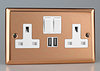 Sockets - Twin Sockets with USB product image