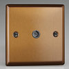 All Twin - FM Aerial Socket TV and Satellite Sockets - Bronze product image