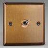All 1 Gang  Intermediate Light Switches - Bronze product image