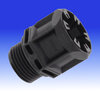 20mm TriShot Gland + Locknut for Cable 6-14mm IP68 - Black