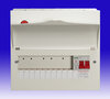 10 Way Metal Consumer Unit c/w 100A Switch & SPD