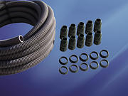 20mm Flexible Conduit Pack c/w 10 Glands - Grey product image