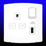 alfanar USB Sockets - white product image