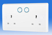 13 Amp Twin Switched Smart Home Control Socket product image