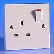 BG White 13 Amp Switched Sockets product image 2